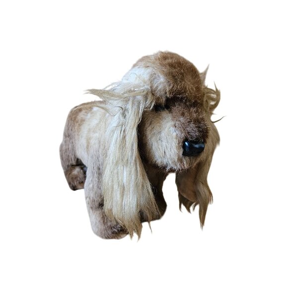 Vintage Plush Cocker Spaniel Dog Stuffed Animal Toy - Picture 11 of 12